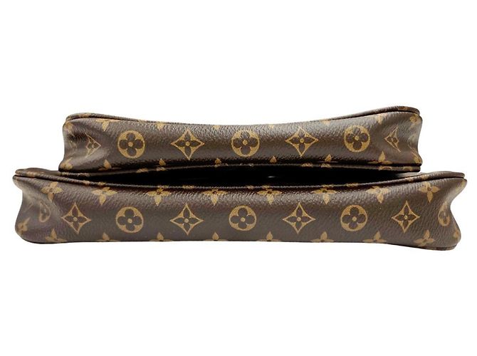 Borsa Louis Vuitton Multi Pochette Accessoires Marrone - vista 6