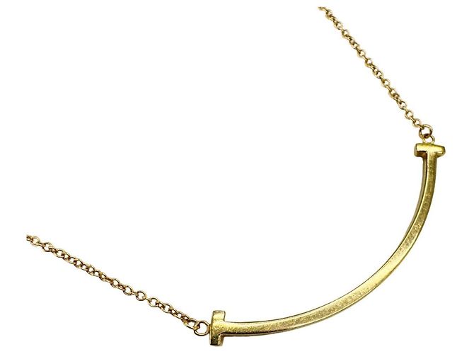 Collana con pendente Tiffany & Co. T Smile Small D'oro - vista 2