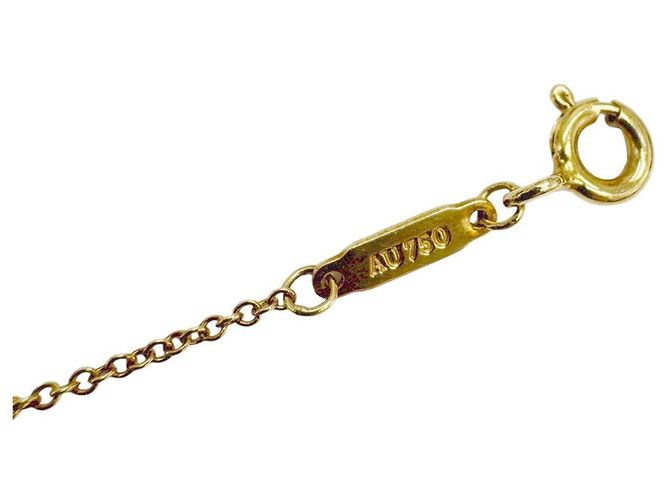 Collana con pendente Tiffany & Co. T Smile Small D'oro - vista 7