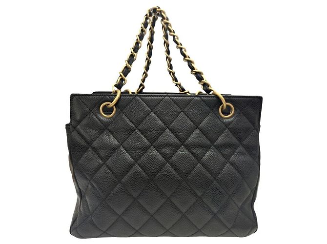 Chanel Petite Timeless Tote Bag Schwarz - Ansicht 2