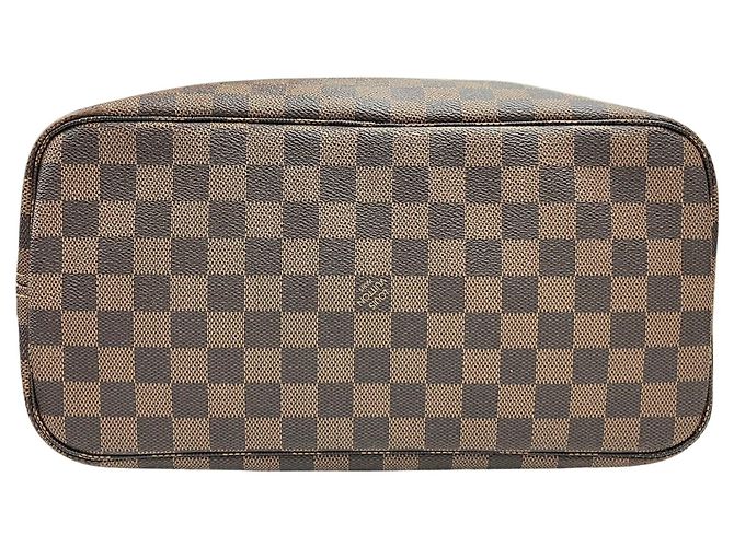 Borsa a tracolla Louis Vuitton Damier Neverfull MM Marrone Damier ebene - vista 5