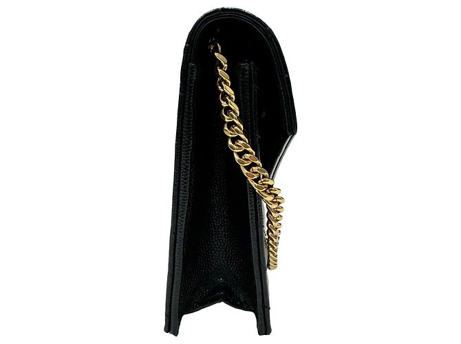 Portafoglio a catena Yves Saint Laurent Cassandra Nero - vista 3