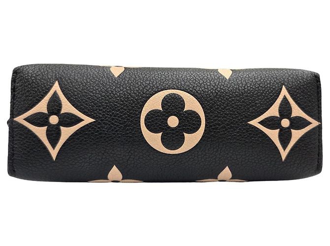 Louis Vuitton Monogram Empreinte Pochette Tic PM Nero Beige - vista 5