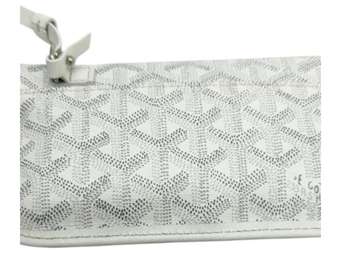 Borsa Tote Goyard Saint Louis PM White Bianco - vista 15
