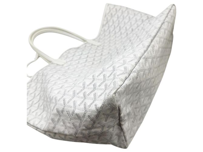 Borsa Tote Goyard Saint Louis PM White Bianco - vista 6