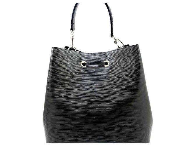 Néonoé Borsa a tracolla Louis Vuitton Epi NeoNoe Noir Black Nero - vista 2
