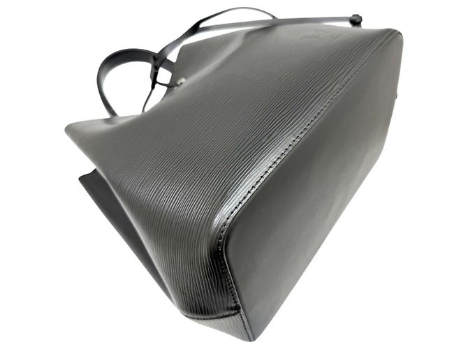 Néonoé Borsa a tracolla Louis Vuitton Epi NeoNoe Noir Black Nero - vista 6