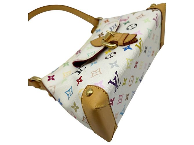 Borsa a tracolla Louis Vuitton Monogram Multicolor Eliza Bianco Multicolore - vista 6