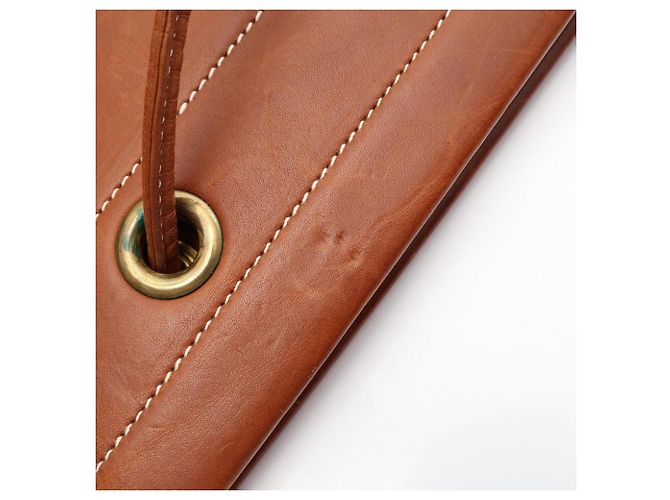 Hermès Borsa a tracolla Hermes Aline GM Marrone Rosso - vista 13