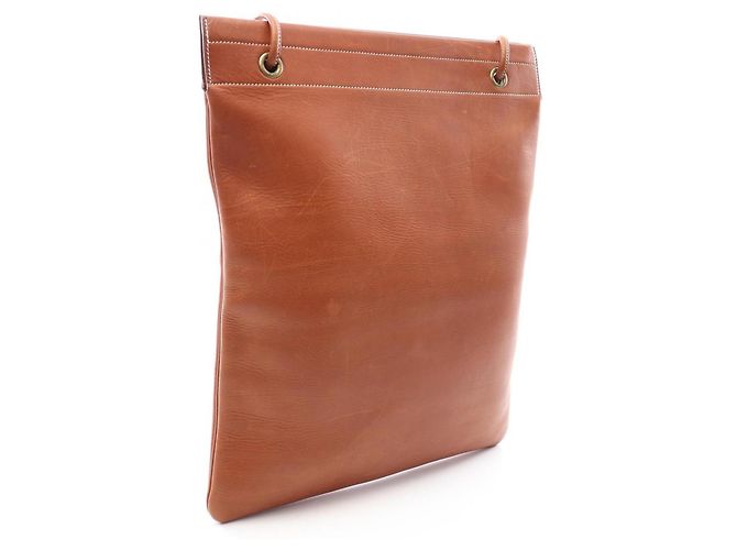 Hermès Borsa a tracolla Hermes Aline GM Marrone Rosso - vista 2
