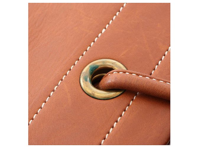 Hermès Borsa a tracolla Hermes Aline GM Marrone Rosso - vista 5