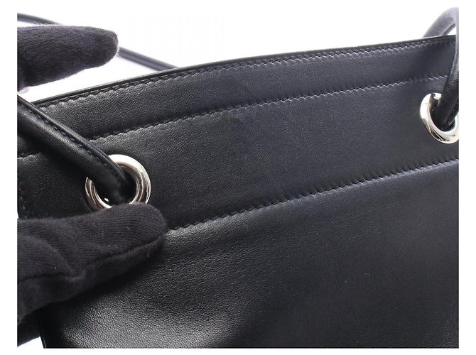 Hermès Borsa a tracolla Hermes Aline Mini Nero - vista 6
