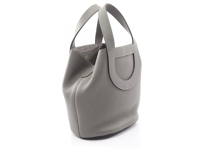 Hermès Borsa Hermes In the Loop 18 Grimayer Marrone - vista 2
