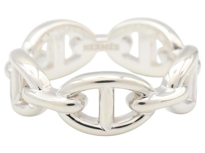 Hermès Hermes Enchainée PM Bandring Silber - Ansicht 2