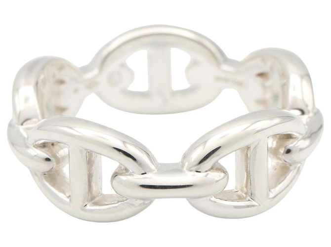 Hermès Hermes Enchainée PM Bandring Silber - Ansicht 3