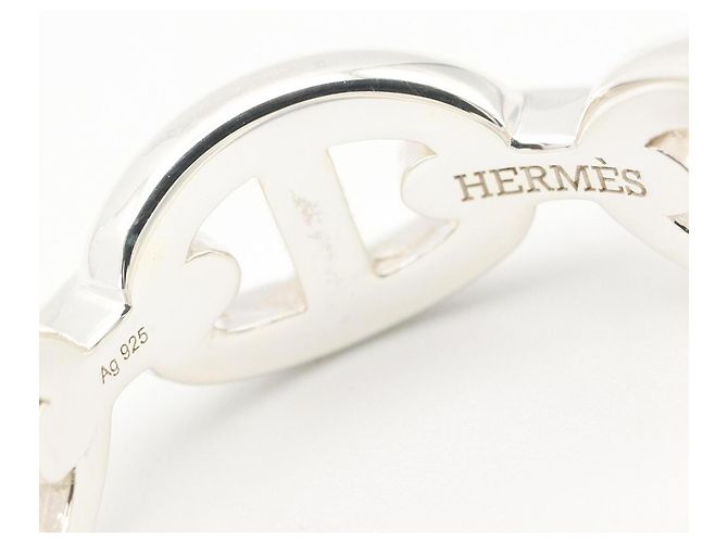 Hermès Hermes Enchainée PM Bandring Silber - Ansicht 4