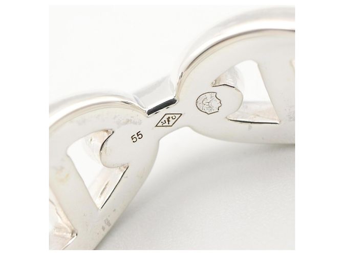 Hermès Hermes Enchainée PM Bandring Silber - Ansicht 5