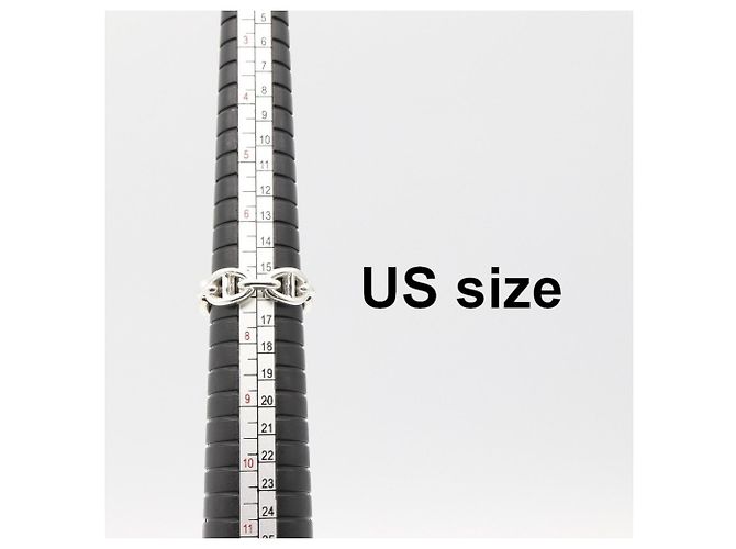 Hermès Hermes Enchainée PM Bandring Silber - Ansicht 7