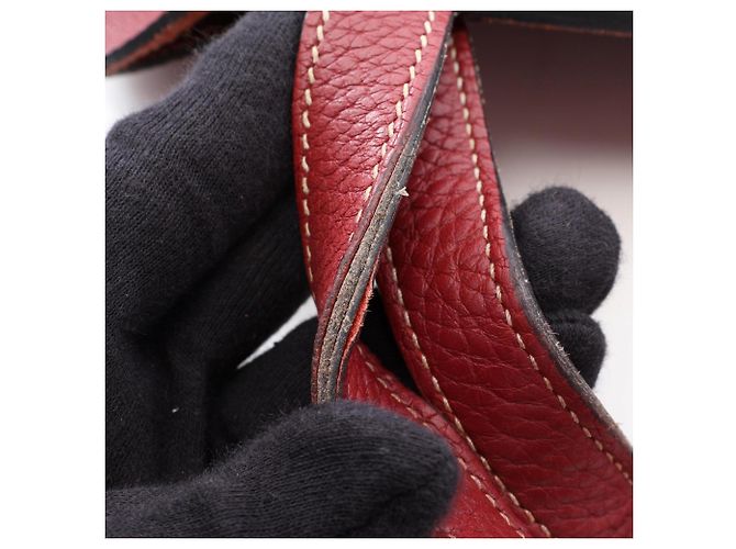 Hermès Borsa Hermes Arzan 31 Rosso Bordò - vista 8