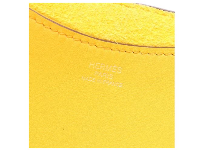 Hermès Hermes In the Loop 18 Sun Handtasche Gelb - Ansicht 4