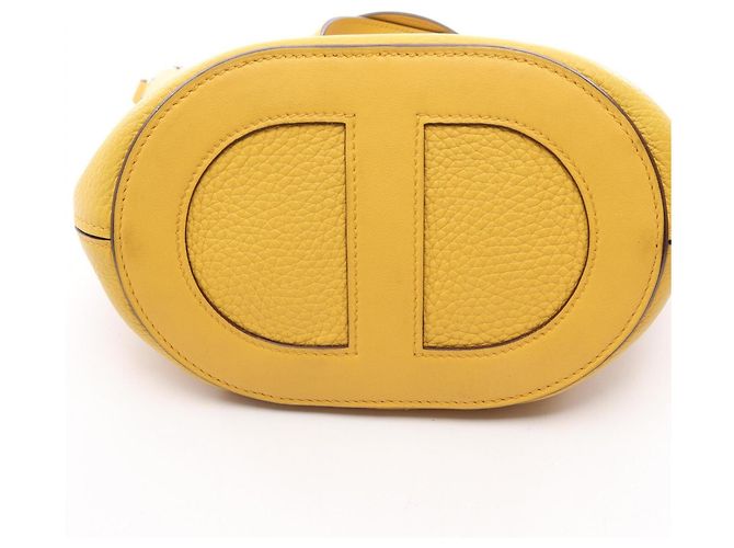 Hermès Hermes In the Loop 18 Sun Handtasche Gelb - Ansicht 7