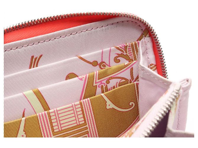 Hermès Cartera redonda Hermes Azap Compact Roja - vista 7