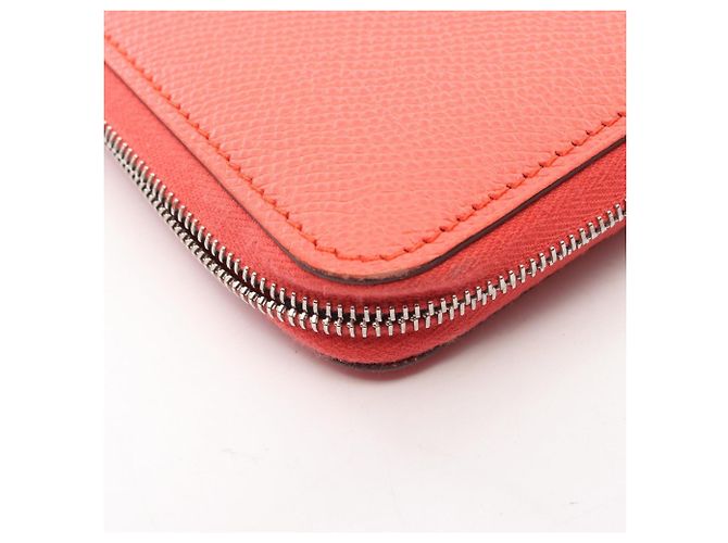 Hermès Cartera redonda Hermes Azap Compact Roja - vista 8