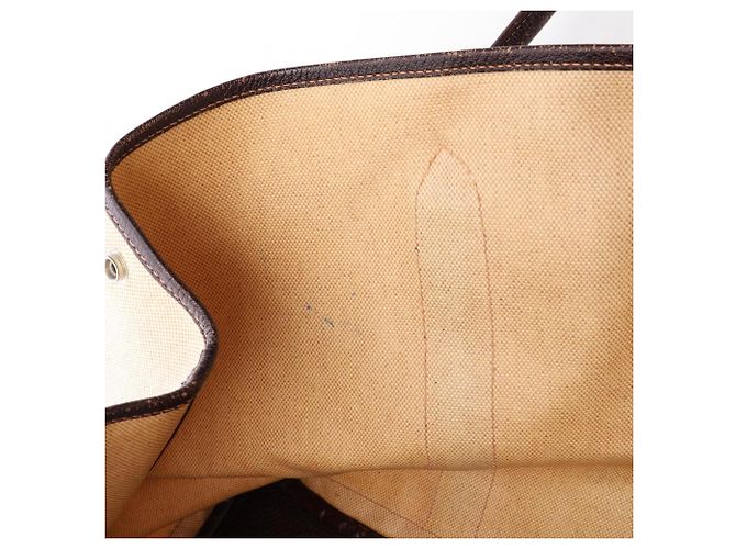 Hermès Borsa Tote Hermes Garden Party MM Marrone Beige - vista 18
