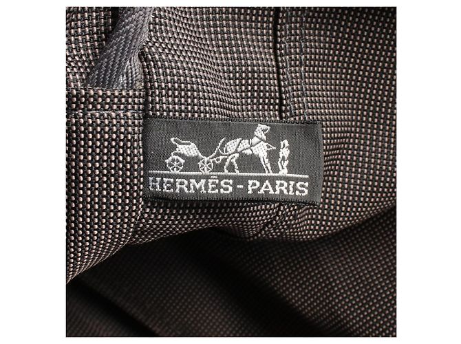 Hermès Borsa Tote Hermes Herline MM Marrone - vista 4