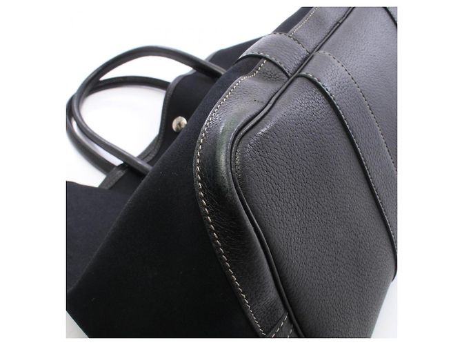 Hermès Borsa Tote Hermes Garden Party PM Nero - vista 9