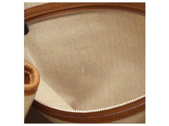 Hermès Borsa Tote Hermes Garden Party PM Marrone - vista 6