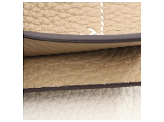 Hermès Borsa Cabasellier 31 Tote Bag Hermes Bianco Beige - vista 5