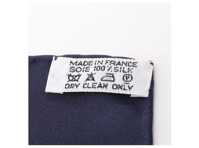 Hermès Foulard Hermes Carre 90 HEMISPHARIUM COELI BOREALE Multicolore Blu navy - vista 3