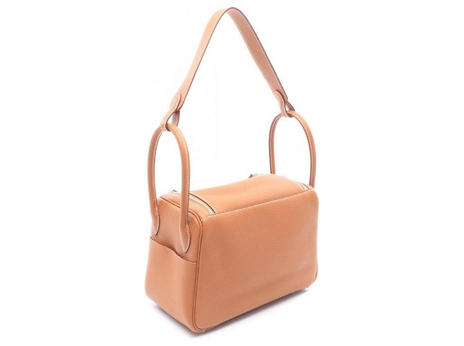 Hermès Borsa a tracolla Hermes Lindy 26 Marrone - vista 2