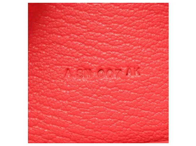 Hermès Cartera larga bi-fold Hermes Bearn Soufflet Rose Azalee Rosa - vista 5