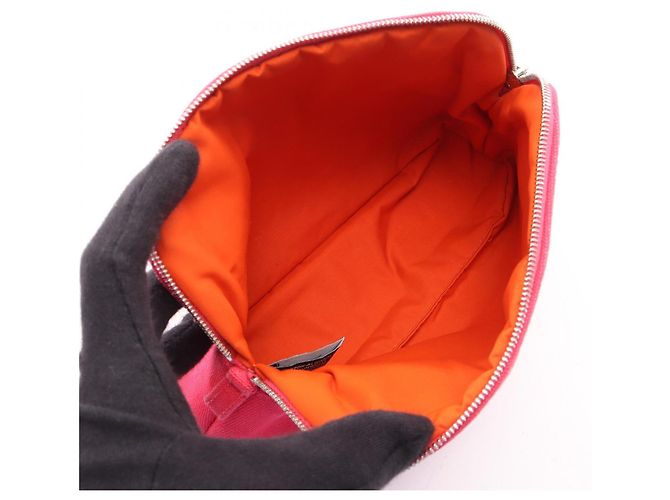 Hermès Borsa Hermes Bolide Pouch 20 Marrone Rosa - vista 3