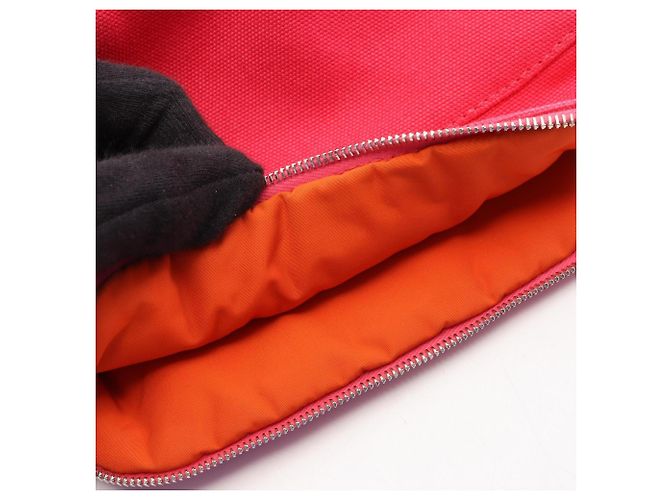 Hermès Borsa Hermes Bolide Pouch 20 Marrone Rosa - vista 6