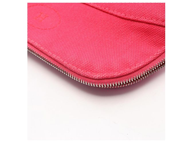 Hermès Borsa Hermes Bolide Pouch 20 Marrone Rosa - vista 7
