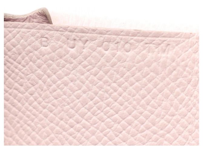 Hermès Cartera Hermes Calvi Duo - Monedero Rosa - vista 7