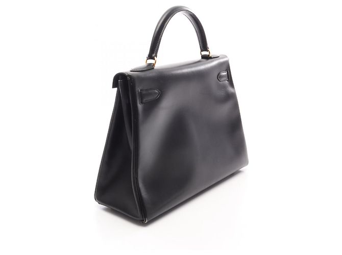 Hermès Borsa 2-Way Hermes Kelly 32 in Nero - vista 2