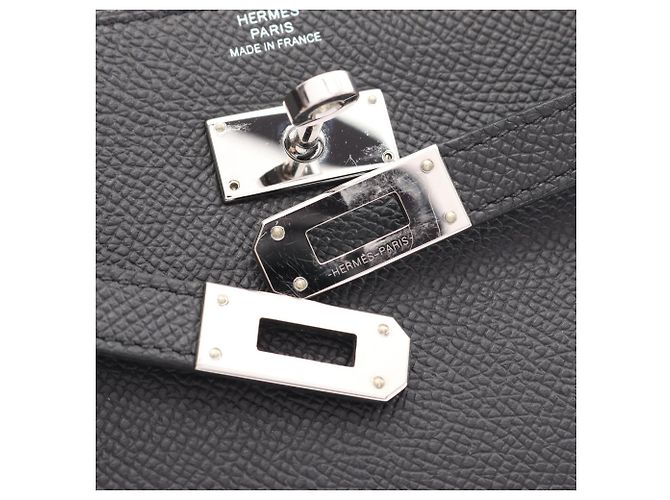 Hermès Borsa a tracolla Hermes Kelly Long To Go Nero - vista 11