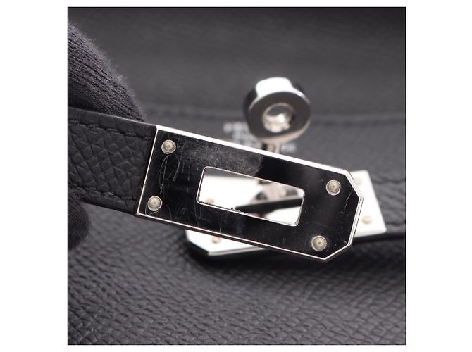 Hermès Borsa a tracolla Hermes Kelly Long To Go Nero - vista 12
