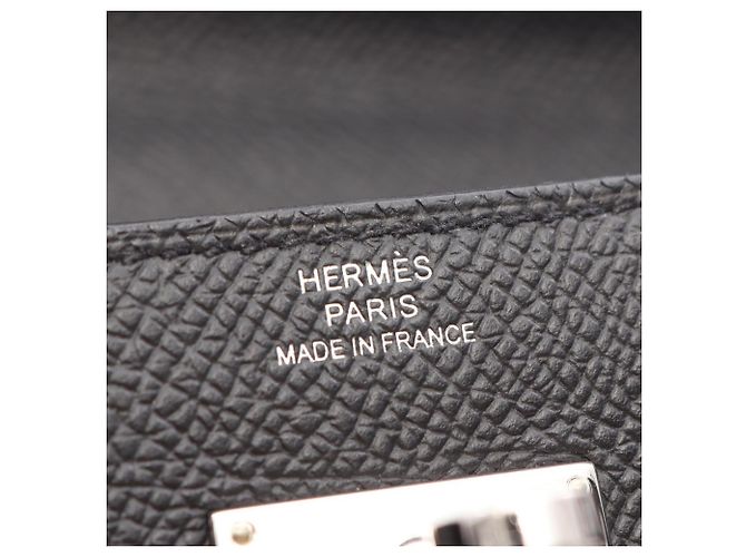 Hermès Borsa a tracolla Hermes Kelly Long To Go Nero - vista 4