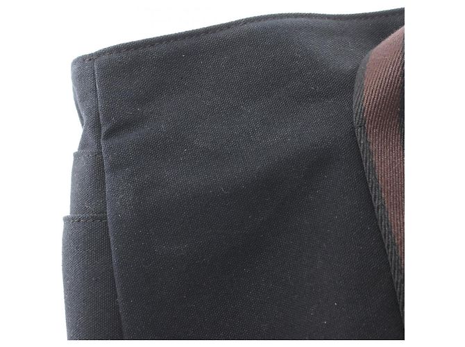 Hermès Hermes Troca Horizontal MM Tote Bag Braun Schwarz - Ansicht 12