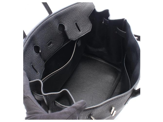 Hermès Borsa a mano Hermes Birkin 35 Nero - vista 3