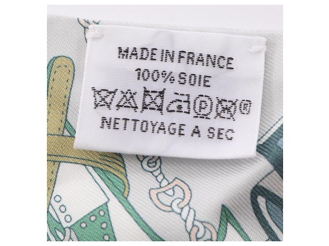 Hermès Twilly Hermes BOUQUETS SELLIER Multicolore Beige Verde - vista 5