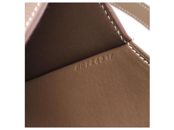 Hermès Borsa a tracolla Hermes Della Cavalleria Mini Etoupe Marrone Taupe - vista 5