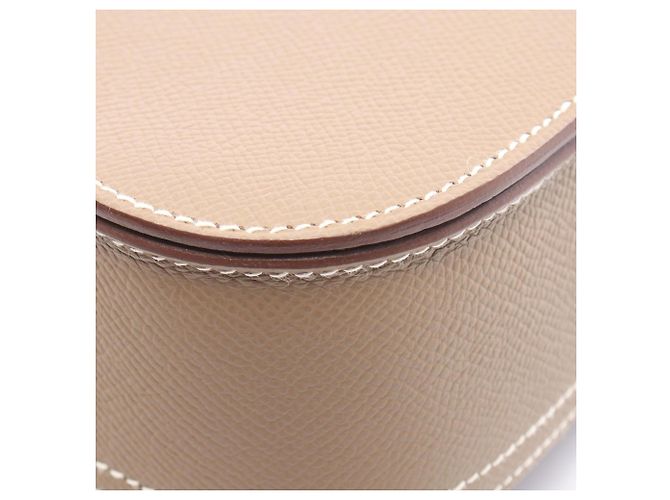 Hermès Borsa a tracolla Hermes Della Cavalleria Mini Etoupe Marrone Taupe - vista 6