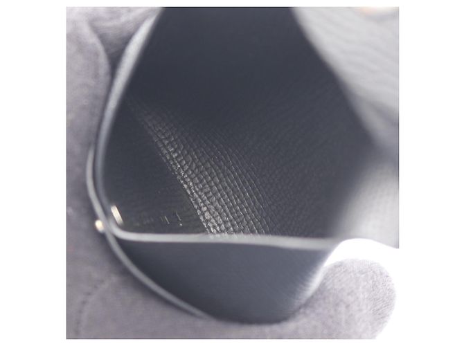Hermès Cartera Hermes Bastia - Monedero Negro - vista 6