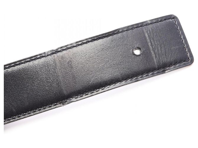 Hermès Hermes Constance H-Belt Reversible Leather Belt Brown Black - view 9